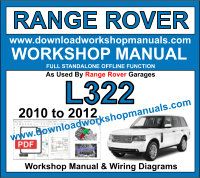 Range Rover L322 Workshop Service Repair Manual